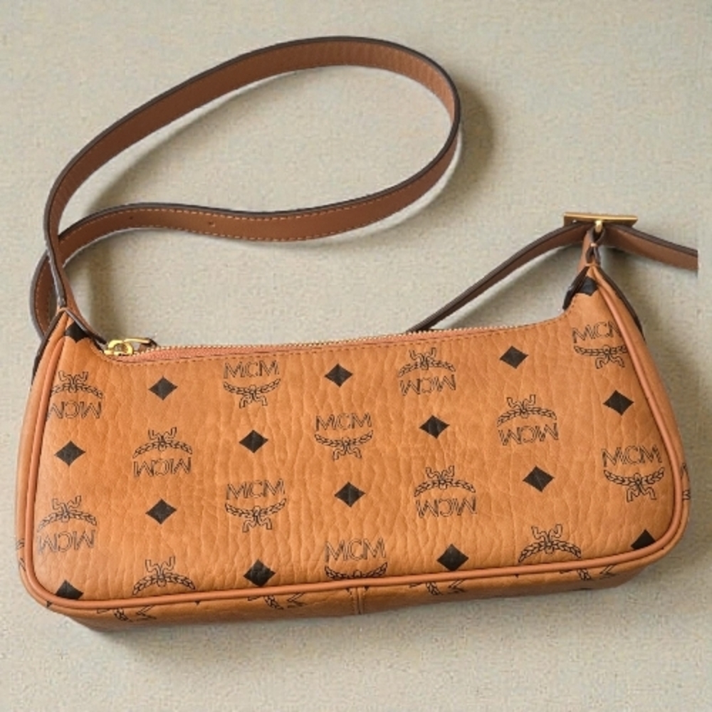 MCM Small Aren Shoulder Bag w/COA